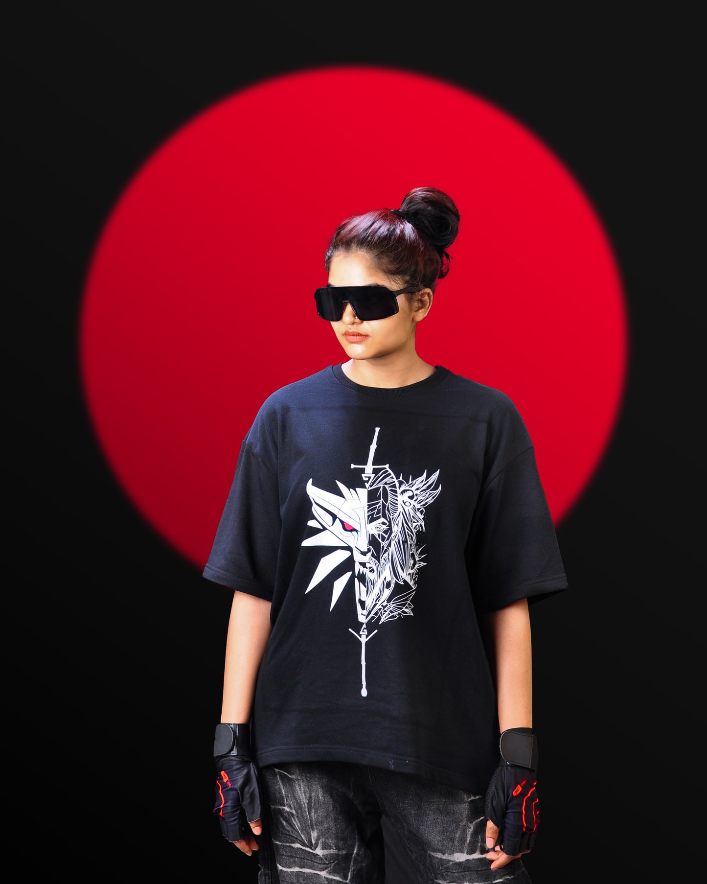 Witcher’s mark- Terry Oversized Tee