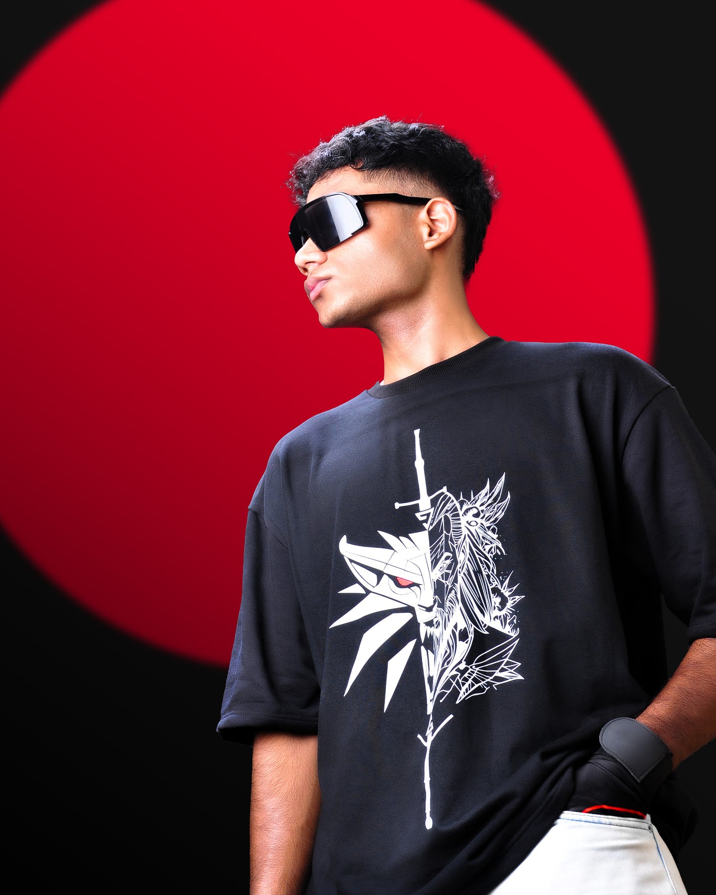Witcher’s mark- Terry Oversized Tee