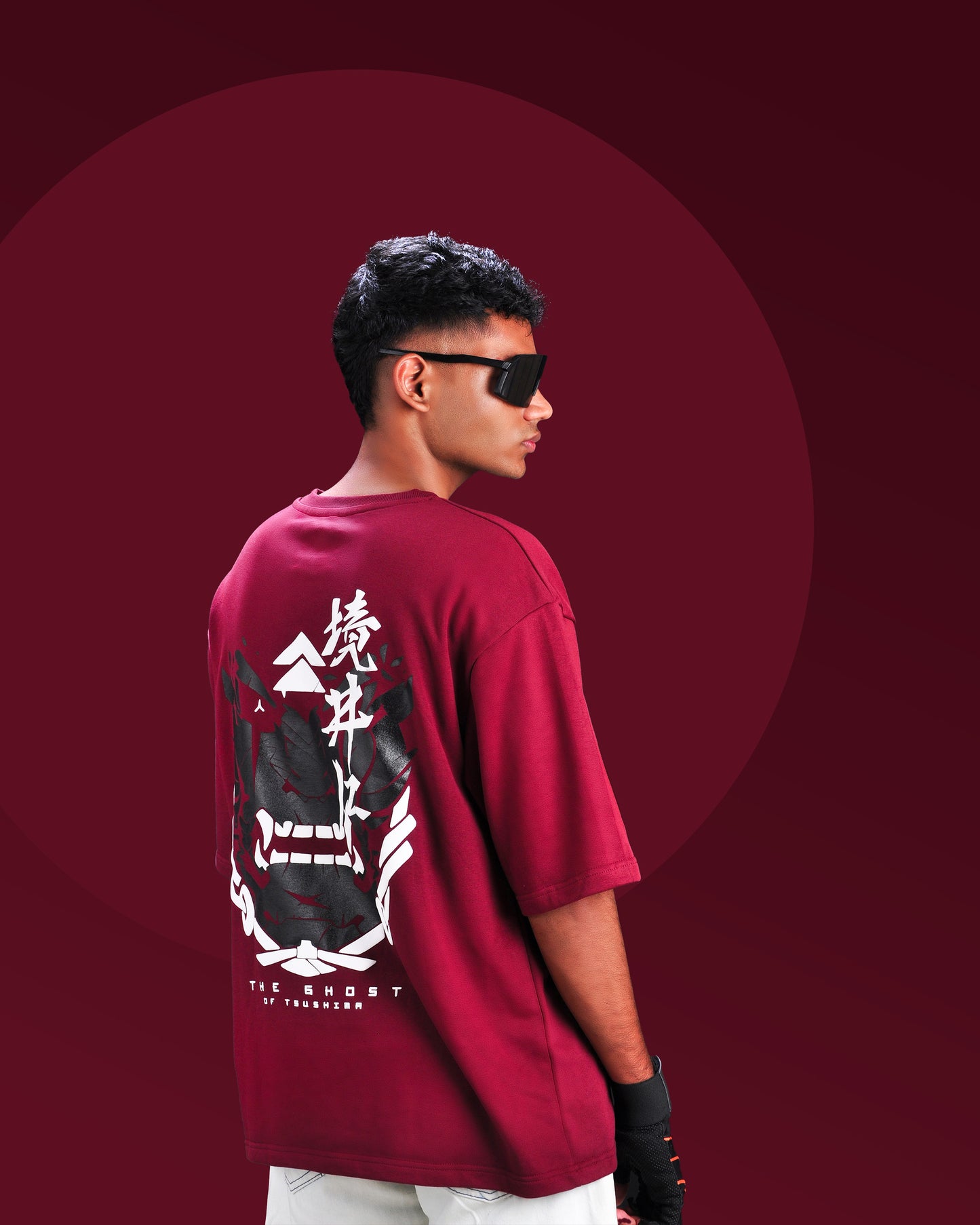 Mask of Vengence - Terry Oversized Tee
