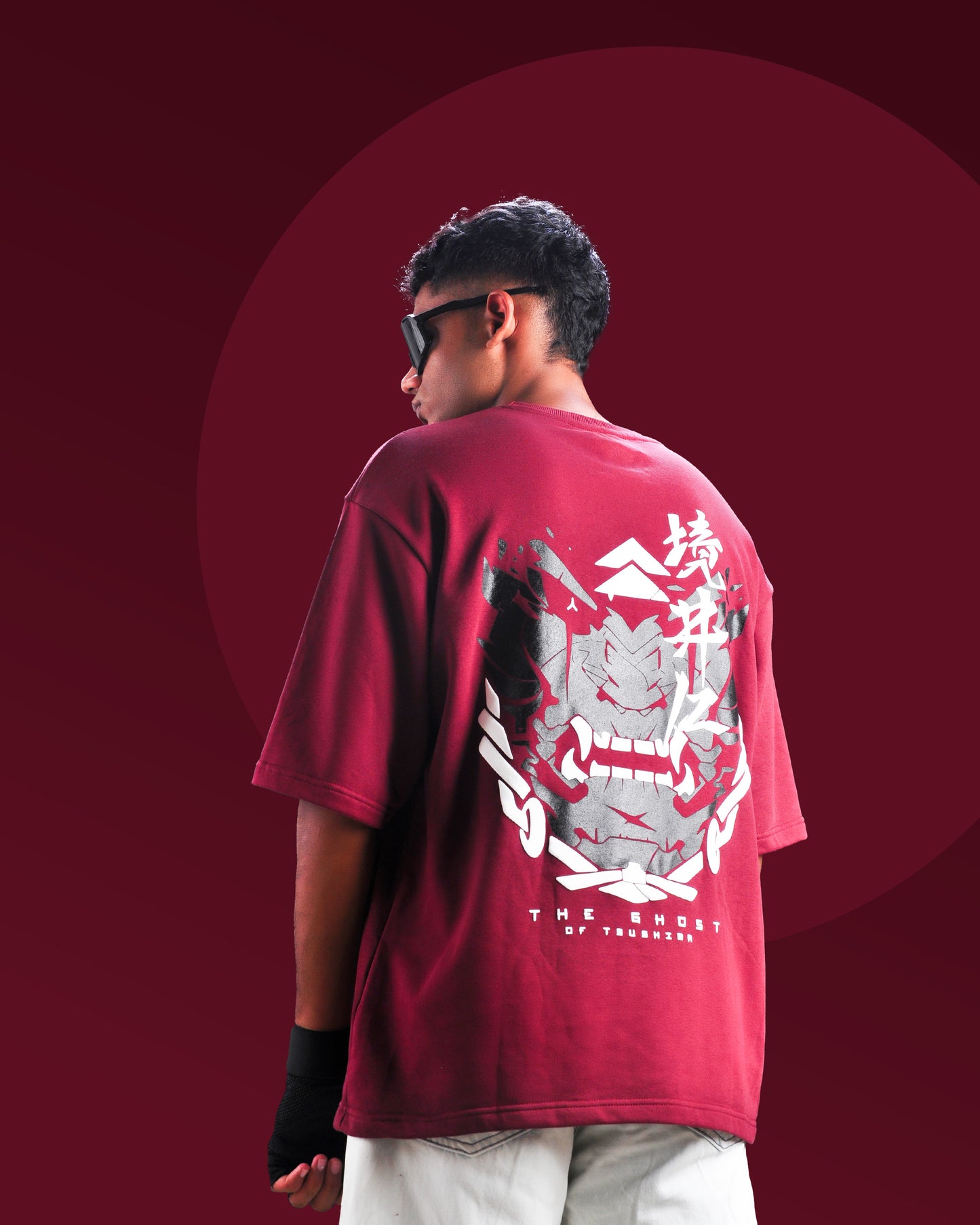 Mask of Vengence - Terry Oversized Tee