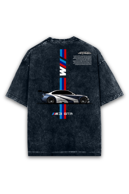 NFS Most Wanted M3 GTR Edition - Acid Washed Oversized Tee