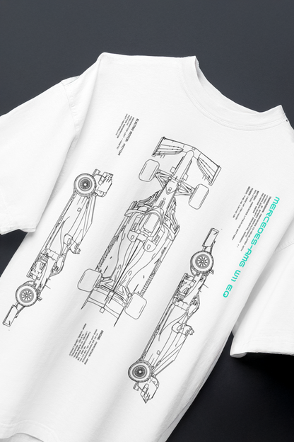 Mercedes-AMG W11 EQ F1 Oversized Terry Tee