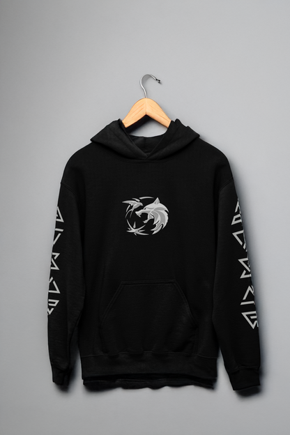 Wolf Medallion Witcher Oversized Hoodie