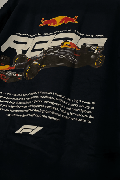 Red Bull Racing RB20 F1 2024 Terry Oversized Tee